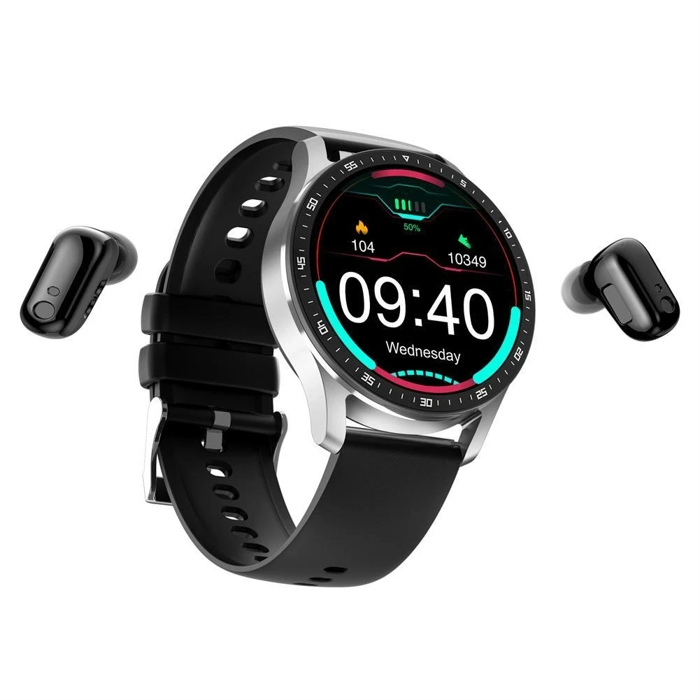 2 in 1 Smart Watch With Earbuds Smartwatch TWS Bluetooth Earphone Heart Rate Blood Pressure Monitor Sport Watch Fitness Watches 2 in 1 Smart Watch With Earbuds Smartwatch TWS Bluetooth Earphone Heart Rate Blood Pressure Monitor Sport Watch Fitness Watches
