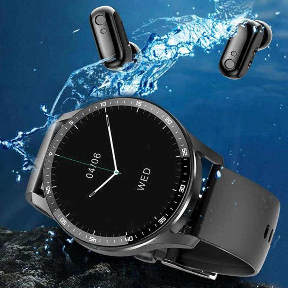 2 in 1 Smart Watch With Earbuds Smartwatch TWS Bluetooth Earphone Heart Rate Blood Pressure Monitor Sport Watch Fitness Watches 2 in 1 Smart Watch With Earbuds Smartwatch TWS Bluetooth Earphone Heart Rate Blood Pressure Monitor Sport Watch Fitness Watches
