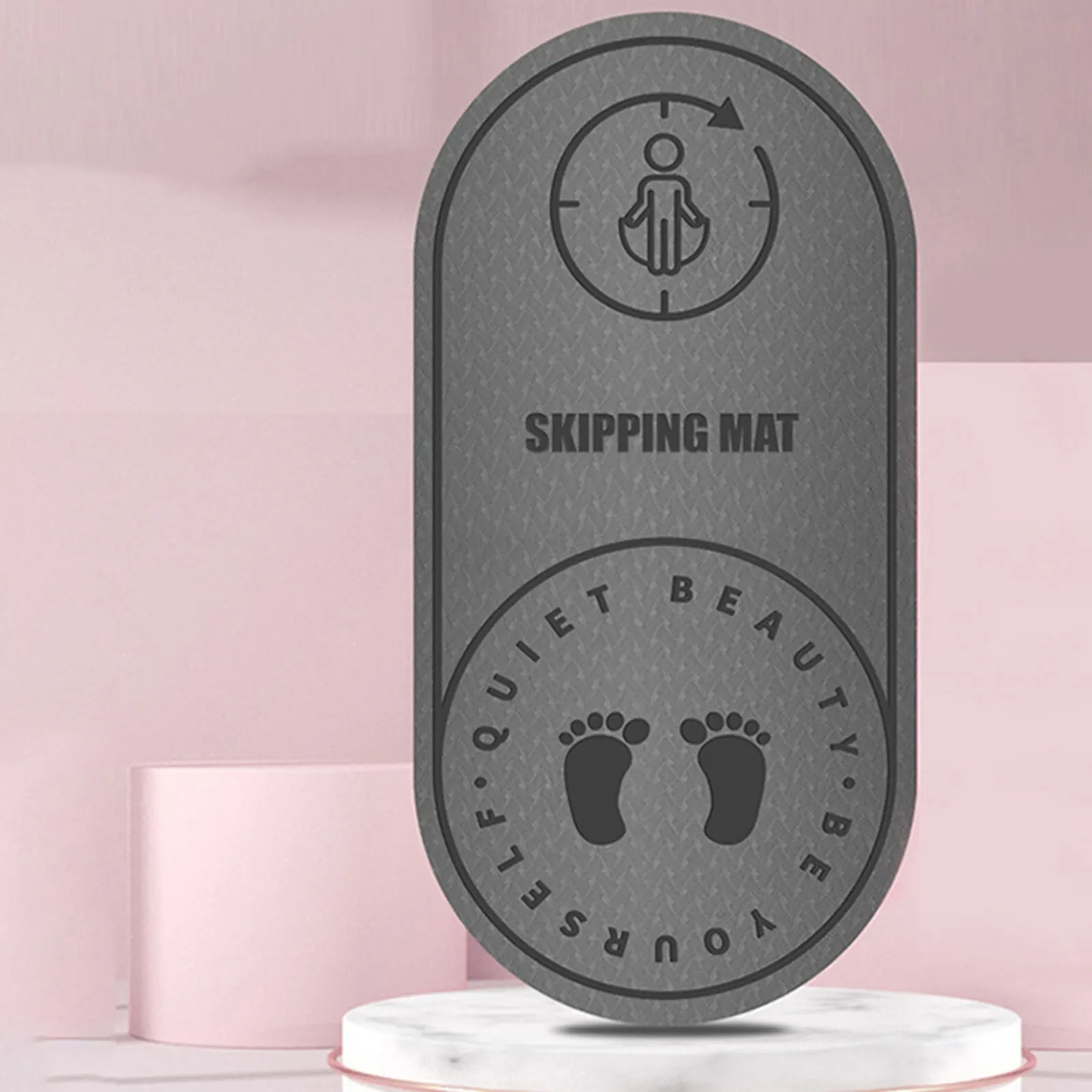 Jump Rope Mat Home Gym Exercise Accessories Knees Protection Impact Absorption Jump Rope Mat Home Gym Exercise Accessories Knees Protection Impact Absorption