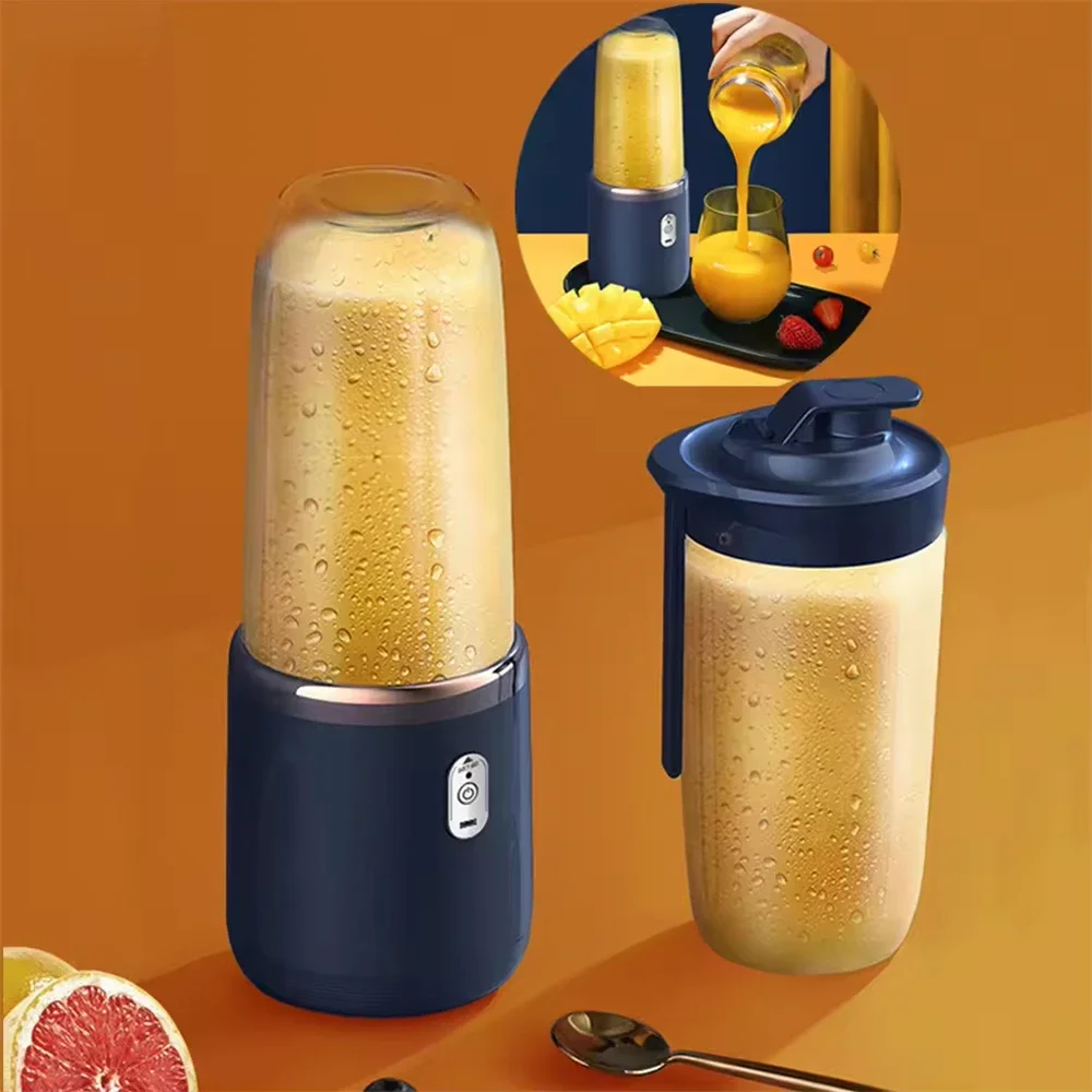Portable Blender Bottle Electric 6 Blades Multifunction Juice Blender Fresh Juice Smoothie Blender Ice CrushCup Food Processor Portable Blender Bottle Electric 6 Blades Multifunction Juice Blender Fresh Juice Smoothie Blender Ice CrushCup Food Processor