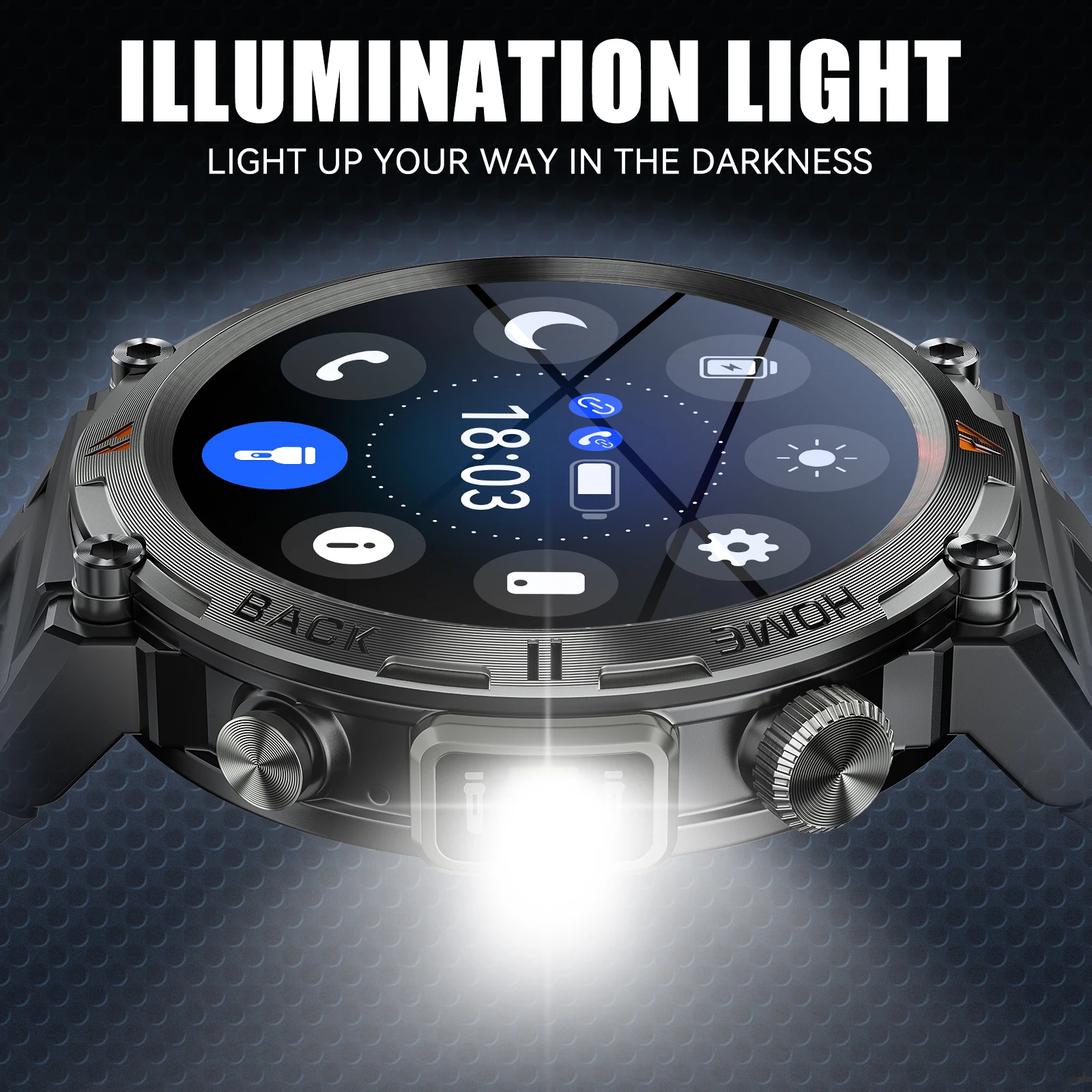 LaNikar KE3 Black Bluetooth Call Smart Watch Men Full Touch Screen Health Monitor With Flashlight Men SmartWatch For ios Androi LaNikar KE3 Black Bluetooth Call Smart Watch Men Full Touch Screen Health Monitor With Flashlight Men SmartWatch For ios Androi