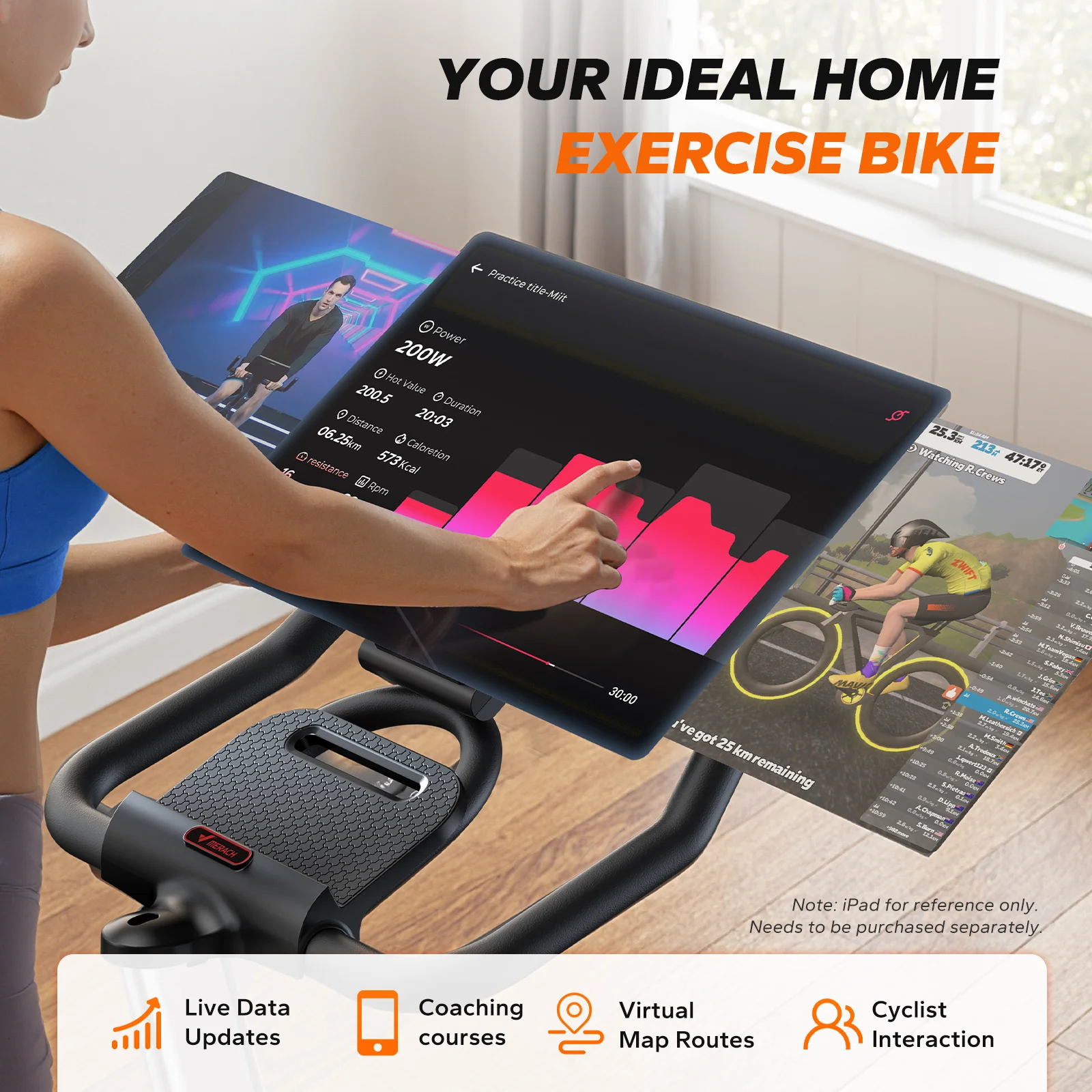 MERACH Exercise Bike S38 Indoor Cycling Magnetic Resistance Exclusive App 300lbs Capacity Comfortable Seat for Home&Weight Loss MERACH Exercise Bike S38 Indoor Cycling Magnetic Resistance Exclusive App 300lbs Capacity Comfortable Seat for Home&Weight Loss