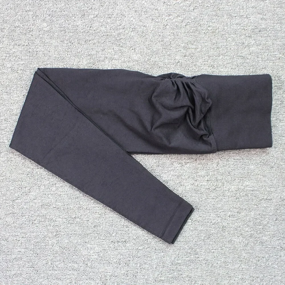 2023 Seamless Knitted Fitness GYM Pants Women’s High Waist and Hips Tight Peach Buttocks High Waist Nude Yoga Pants 2023 Seamless Knitted Fitness GYM Pants Women's High Waist and Hips Tight Peach Buttocks High Waist Nude Yoga Pants