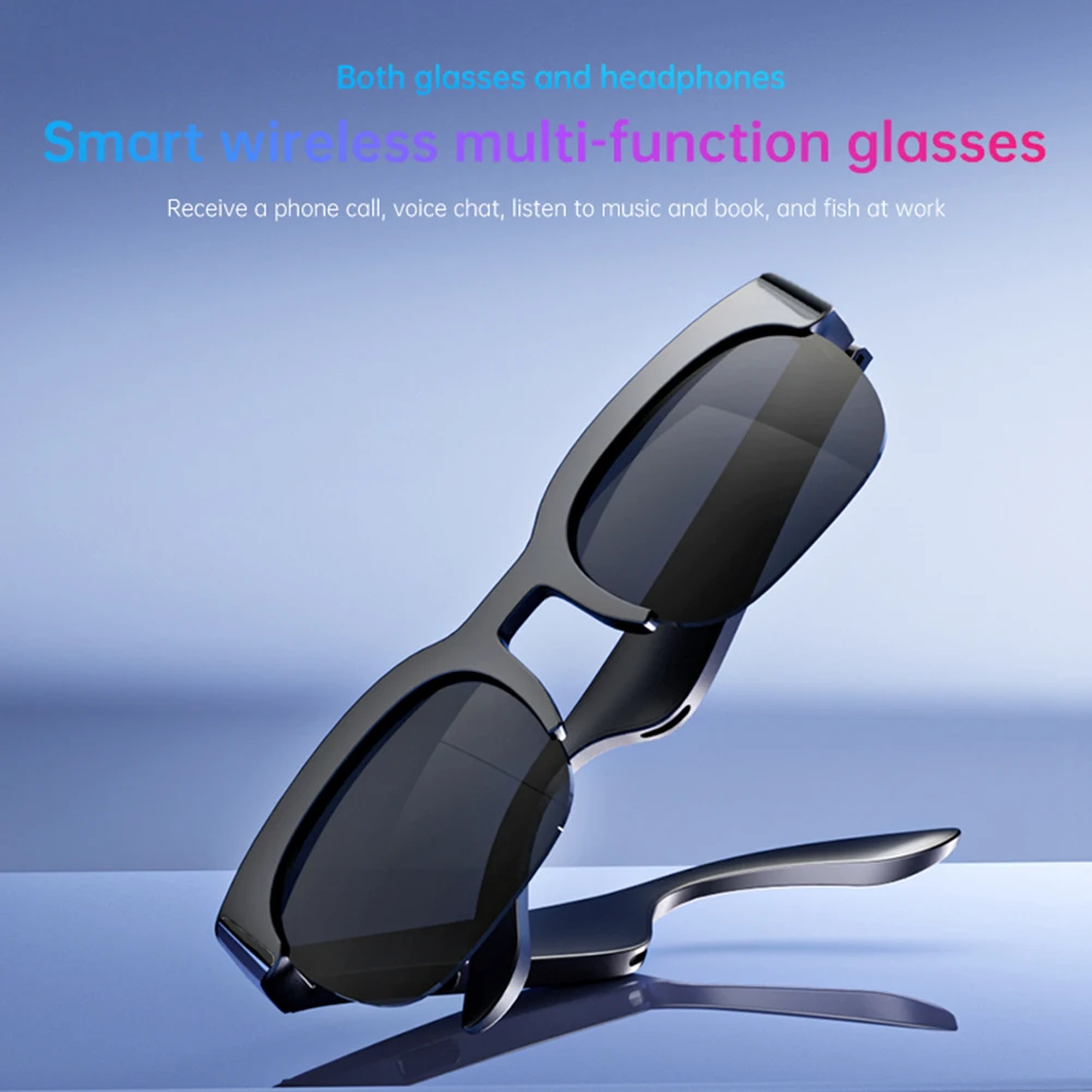 Smart Glasses with AI Translator Hands-Free Music & Calls Audio Glasses Outdoor Sports Headphones for Men and Women Smart Glasses with AI Translator Hands-Free Music & Calls Audio Glasses Outdoor Sports Headphones for Men and Women