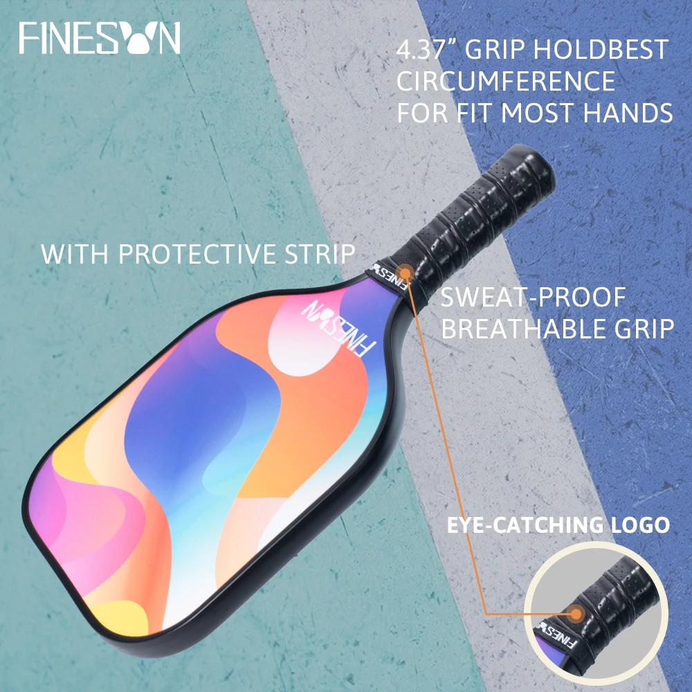Finesun Pickleball Paddle Set with Pickleball Bag USAPA Compliant Enhanced Power Sweet Spot Indoor Outdoor Gift for Beginners Finesun Pickleball Paddle Set with Pickleball Bag USAPA Compliant Enhanced Power Sweet Spot Indoor Outdoor Gift for Beginners