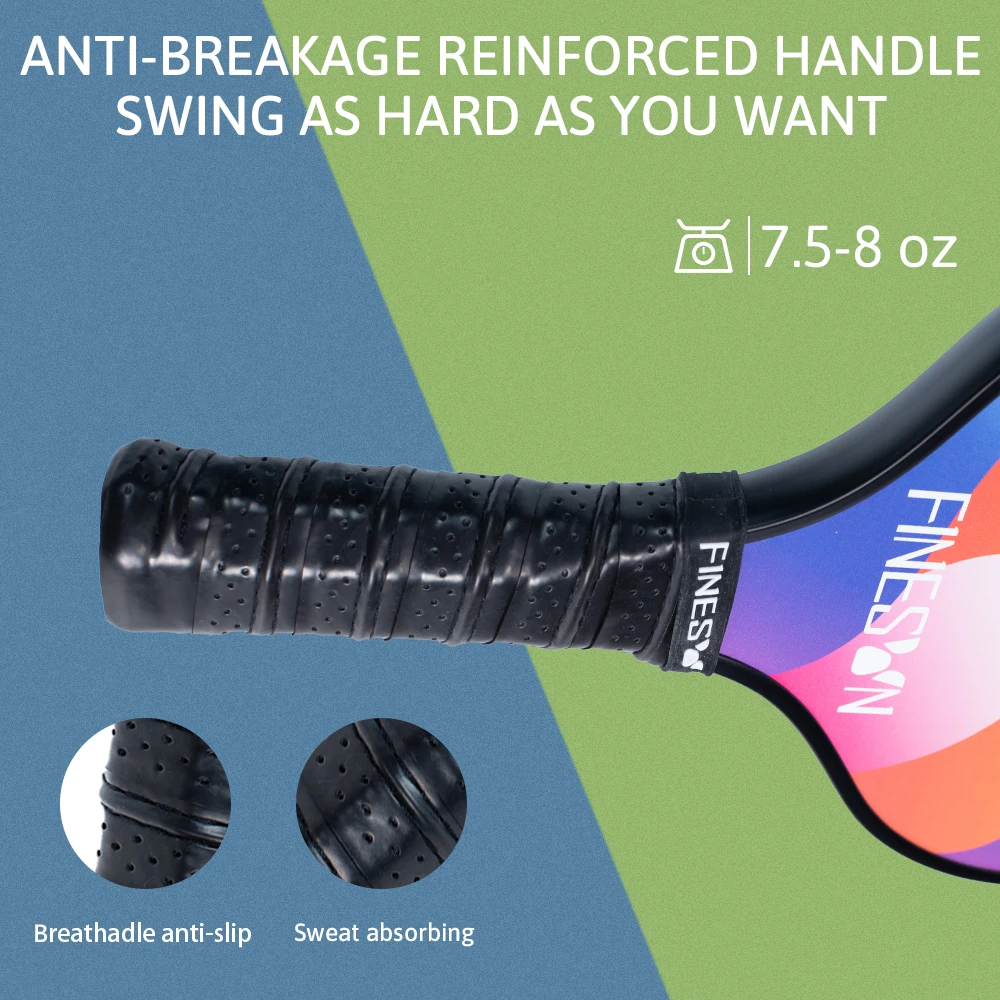 Finesun Pickleball Paddle Set with Pickleball Bag USAPA Compliant Enhanced Power Sweet Spot Indoor Outdoor Gift for Beginners Finesun Pickleball Paddle Set with Pickleball Bag USAPA Compliant Enhanced Power Sweet Spot Indoor Outdoor Gift for Beginners