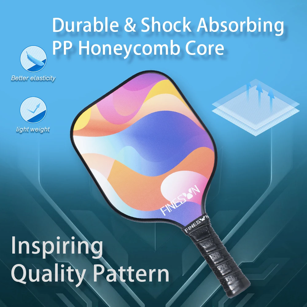 Finesun Pickleball Paddle Set with Pickleball Bag USAPA Compliant Enhanced Power Sweet Spot Indoor Outdoor Gift for Beginners Finesun Pickleball Paddle Set with Pickleball Bag USAPA Compliant Enhanced Power Sweet Spot Indoor Outdoor Gift for Beginners