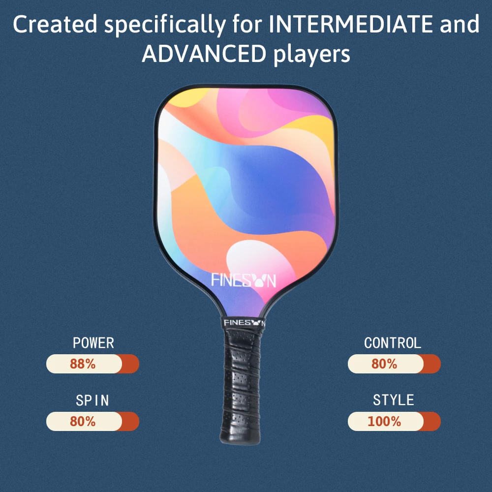 Finesun Pickleball Paddle Set with Pickleball Bag USAPA Compliant Enhanced Power Sweet Spot Indoor Outdoor Gift for Beginners Finesun Pickleball Paddle Set with Pickleball Bag USAPA Compliant Enhanced Power Sweet Spot Indoor Outdoor Gift for Beginners