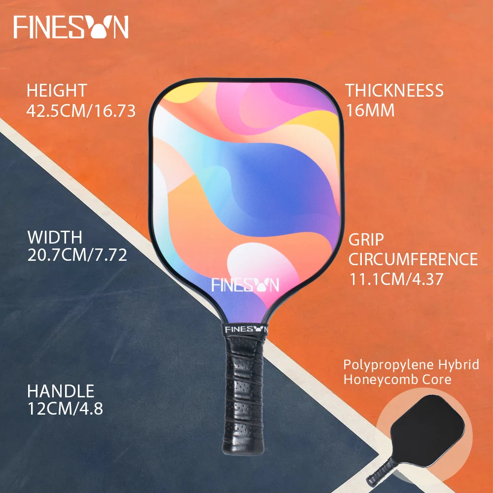 Finesun Pickleball Paddle Set with Pickleball Bag USAPA Compliant Enhanced Power Sweet Spot Indoor Outdoor Gift for Beginners Finesun Pickleball Paddle Set with Pickleball Bag USAPA Compliant Enhanced Power Sweet Spot Indoor Outdoor Gift for Beginners