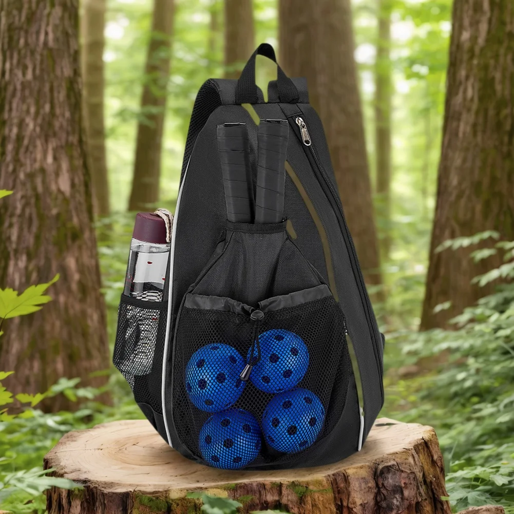 Adjustable Racket Bag with Hanging Hook Pickleball Rackets Backpack Portable Racket Rucksack Sports Training Shoulder Tennis Bag Adjustable Racket Bag with Hanging Hook Pickleball Rackets Backpack Portable Racket Rucksack Sports Training Shoulder Tennis Bag