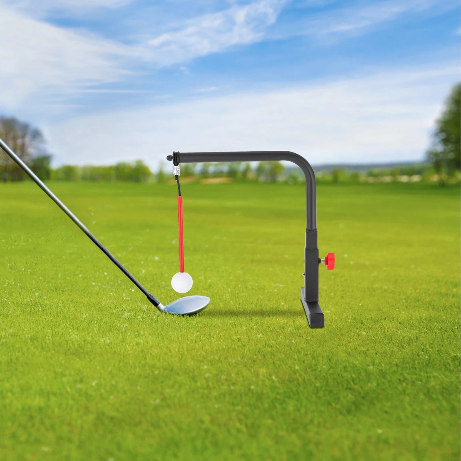 Outdoor Golf Hitting Swing Training Tool Professional Golf Ball Chipping Practice Hitting Tool Swing Practice Trainer Golf train Outdoor Golf Hitting Swing Training Tool Professional Golf Ball Chipping Practice Hitting Tool Swing Practice Trainer Golf train