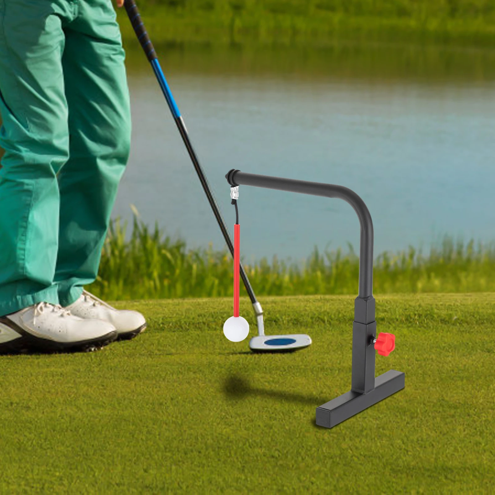 Outdoor Golf Hitting Swing Training Tool Professional Golf Ball Chipping Practice Hitting Tool Swing Practice Trainer Golf train Outdoor Golf Hitting Swing Training Tool Professional Golf Ball Chipping Practice Hitting Tool Swing Practice Trainer Golf train