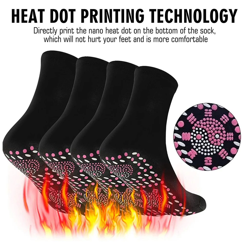 Winter Warm Self Heated Massage Socks Therapy Non-slip Therapy Massage Socks Comfortable Anti-Fatigue Arch Support for Men Women Winter Warm Self Heated Massage Socks Therapy Non-slip Therapy Massage Socks Comfortable Anti-Fatigue Arch Support for Men Women