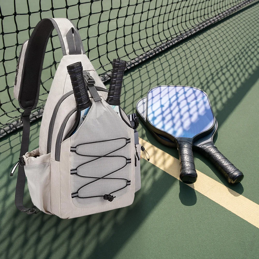 Pickleball Bag Crossbody Sling Bag Large Capacity Pickleball Paddle Bag for Pickleball Tennis Travel for Men and Women Pickleball Bag Crossbody Sling Bag Large Capacity Pickleball Paddle Bag for Pickleball Tennis Travel for Men and Women