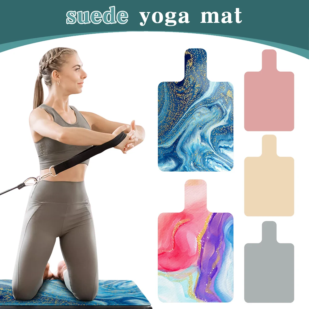 Pilates Reformer Mat Sweat Absorbent Pilates Suede Rubber Yoga Mat Non-Slip Pilates Reformer Cover for Balance Training Pilates Reformer Mat Sweat Absorbent Pilates Suede Rubber Yoga Mat Non-Slip Pilates Reformer Cover for Balance Training